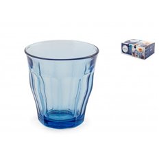 Vaso Agua Vidrio Picardie Pack 6 Uds 31 Cl Azul Duralex