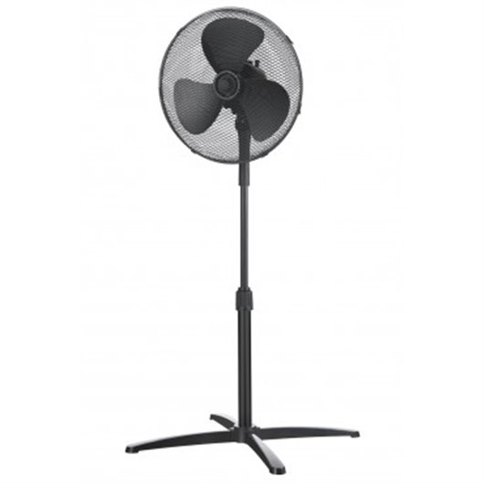 Ventilador De Pie Negro 40Cm 40W Sonedas