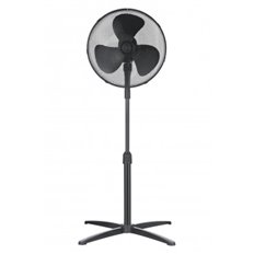 Ventilador De Pie Negro 40Cm 40W Sonedas