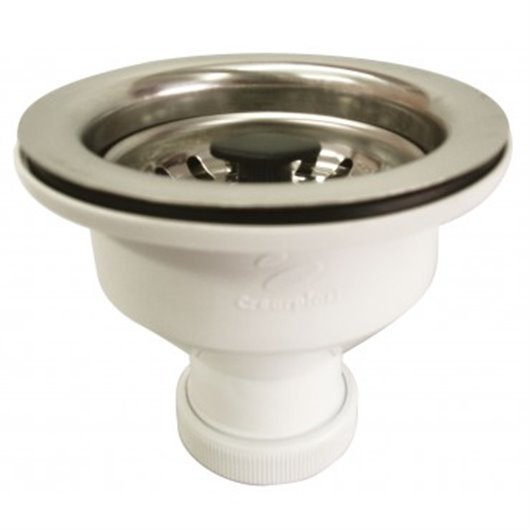 Valvula Cestilla Acero Inox  113 Mm  40 1" 1/2" Crearplast