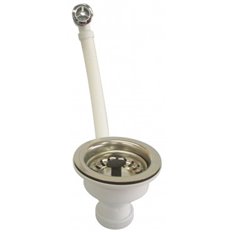 Valvula Cesta Con Rebosadero  115-  40 1" 1/2" Crearplast