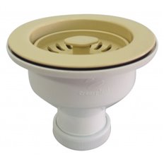 Valvula Cesta Color Blanco 113 Mm Crearplast