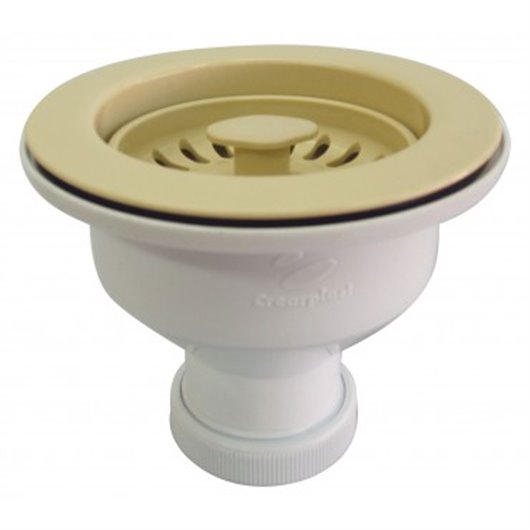 Valvula Cesta Color Blanco 113 Mm Crearplast