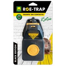 Trampa Mecanica Roe-Trap Ratas Black Edition 7,8 X 15 Cm Masso