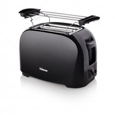 Tostador Dos Ranuras Cortas Negro 800W Tristar