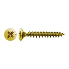 Tornillo Madera Cabeza Plana Pozi Bicromatado Caja Profesional 4 X 70 (20) 500 Uds Spax