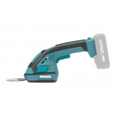 Tijera Cortasetos Y Cortacesped Bateria 20 Cm 18 V Wesco
