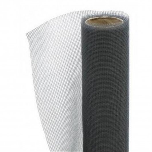 Tela Mosquitera Fibra Vidrio Gris 1 X 30 M Central De Enrejados