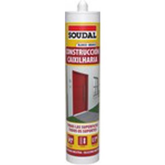 Silicona Neutra Construccion 290 Ml Blanco Soudal