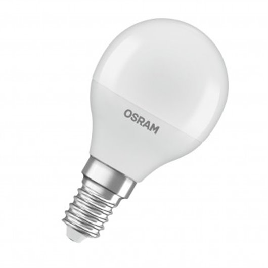 Bombilla Esferica Led E14 4,9W 470Lm 6500K Ip20 Osram