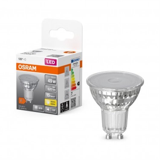 Bombilla Gu10 Led 6,9W 620Lm 2700K Ip20 Osram