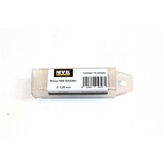 Broca Met Rect Hss 04,00Mm 043/075 Mm 338N Neg 118 Nivel Nivel