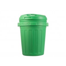 Cubo Basura Con Tapa Rosca 70 L - Verde