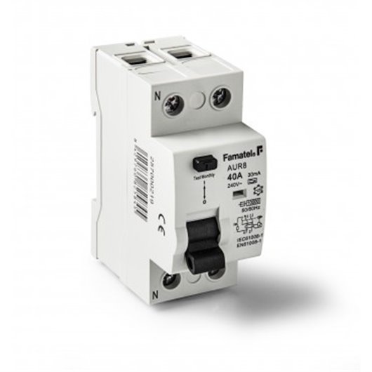 Diferencial Electrico 2 Polos 40A 30Ma Famatel