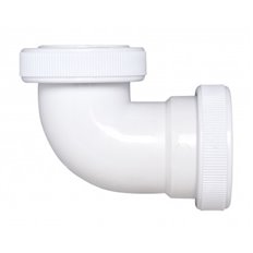 Enlace Codo Mixto Sifon Macho Hembra  32 Mm 1" " Crearplast