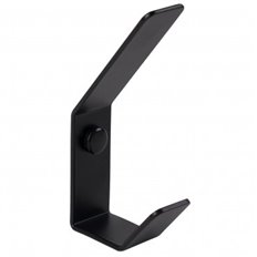 Gancho Pared 12 X 2,5 Cm Negro Mate Nesu