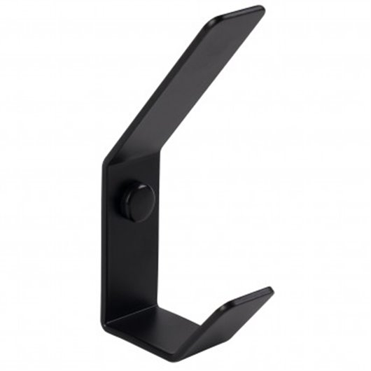Gancho Pared 12 X 2,5 Cm Negro Mate Nesu