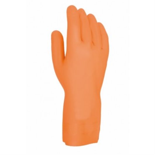 Guante Neopreno Y Latex Grandeur 70 Naranja Talla 7 Juba