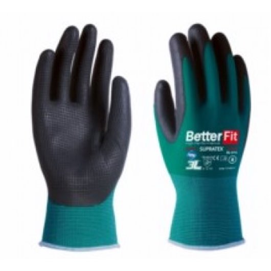 Guante Nilon Recubierto Latex Foam Supratex Talla 7 3L