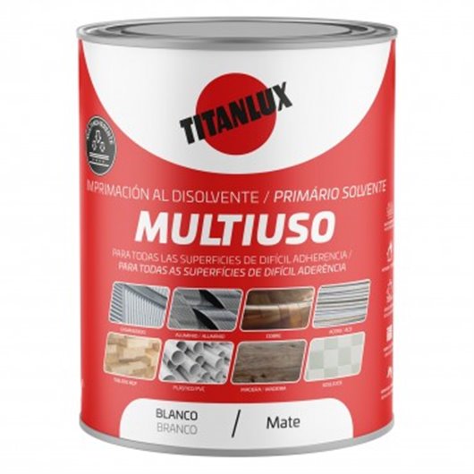 Imprimacion Sintetica Multiuso 2,5 L Blanco Titanlux