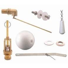 Kit Completo Wc Valvula 4 Guias Metalgrup