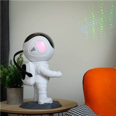 Lampara Sobremesa Robot Astronauta Cosmolite Xxl Altavoz Bluetooth Con Batera Y Recargable Xanlite