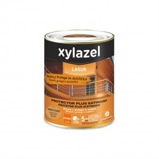 Lasur Plus Satinado 750 Ml Roble Claro Xylazel