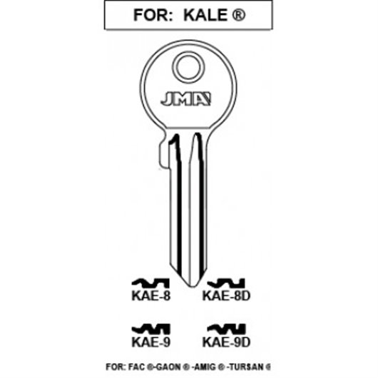 Llave Acero C Kae-8D Jma