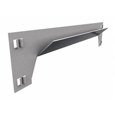 Larguero Sclick Gris Oscuro 100 Cm Sin Tornillos Simonrack