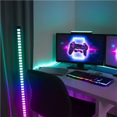 Lmpara Pie Led 120Cm Rgb Digital Usb Sincronizacin Musical Xanlite