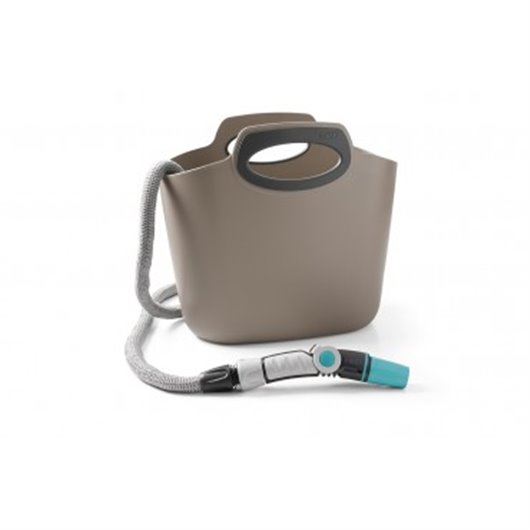 Manguera Extensible Aquapop Gris Hasta 30 M Con Accesorios Hozelock