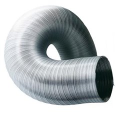 Tubo Aluminio Retractilado  100 Mm 2 M Espiroflex
