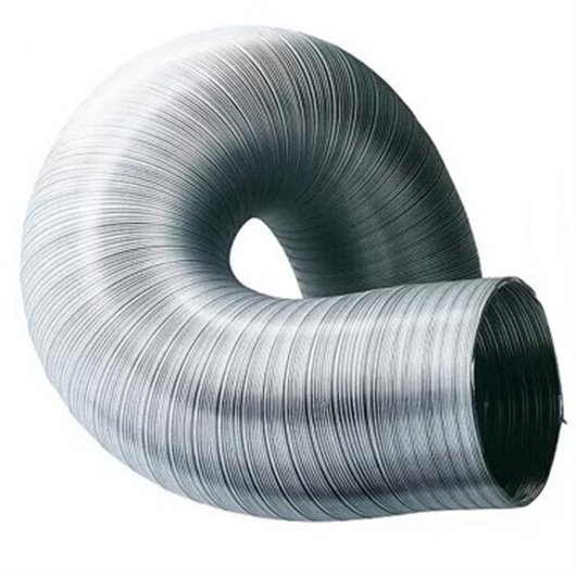 Tubo Aluminio Retractilado  100 Mm 2 M Espiroflex