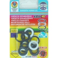 Junta Fontan 1/2" Surtido S M 15 Pz