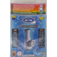 Sifon Evacuacion Botella 1" 1/2 S M