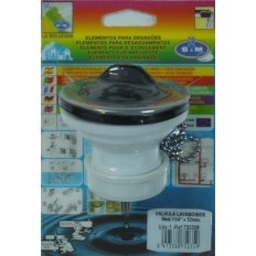 Valvula Fontanero Lavabo-Bidet 11/4X32Mm Pvc S M