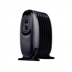 Radiador Mini Ecologico Negro 7 Elementos 600 W Bastilipo