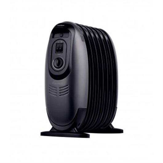 Radiador Mini Ecologico Negro 7 Elementos 600 W Bastilipo