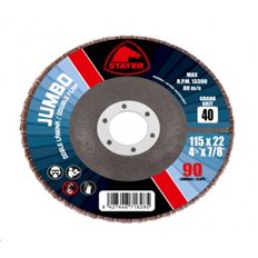 Disco Lamina Inox Pro-Cer 115 Gr 120 Stayer