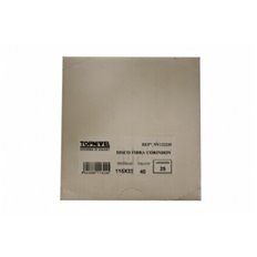 Disco Lija Fibra 115X22 Mm Corindon Amoladora Gr 40 Nivel Nivel