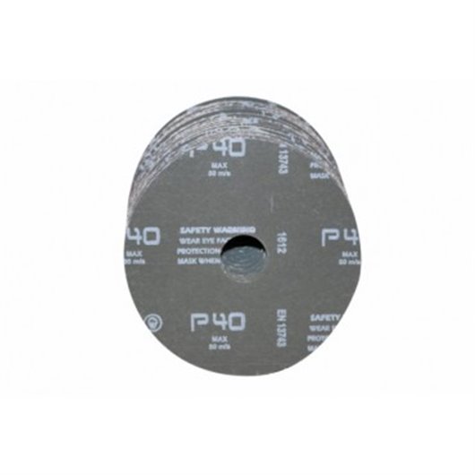 Disco Lija Fibra Cubitron 3 1187C 80+ 125Mmx22Mm Ranurado