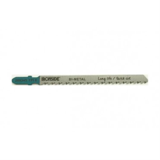 Hoja Sierra Calar Para Madera T301 Cdf 5 Uds Recto Fino. Logitud 115 Mm Ironside