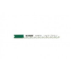 Hoja Sierra Calar Para Madera U144 Df 5 Uds Recto Grueso. Logitud 100 Mm Ironside
