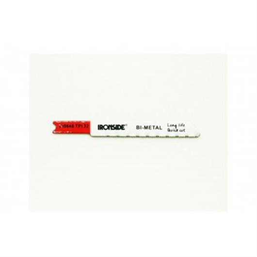 Hoja Sierra Calar Para Metal U118 G 5 Uds Recto Fino. Logitud 76 Mm Ironside