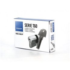 Cilindro Seguridad  30X30Mm M6503030N Niquel Leva Corta Tesa