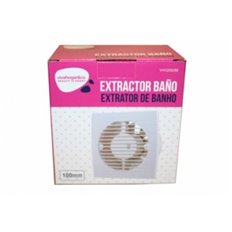 Extractor Baño Muro-Techo 100Mmm Plano Bl Bath100 Vivahogar