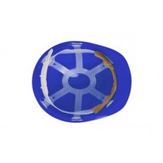 Casco Obra Con Desudadora Azul Climax