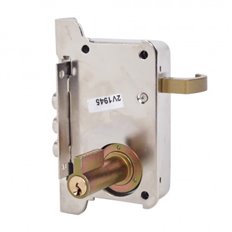 Cerradura Sobreponer 70X40Mm 8Dhn Hierro Niquel Picaporte/Palanca Derecha Yale