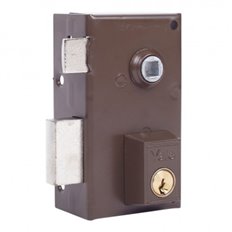 Cerradura Sobreponer 60X35Mm 56B60Ihp Hierro Pintado Picaporte/Palanca Izquierda Yale