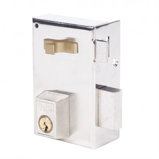 Cerradura Sobreponer 70X40Mm 56A70Dhn Hierro Niquel Picaporte/Palanca Derecha Yale